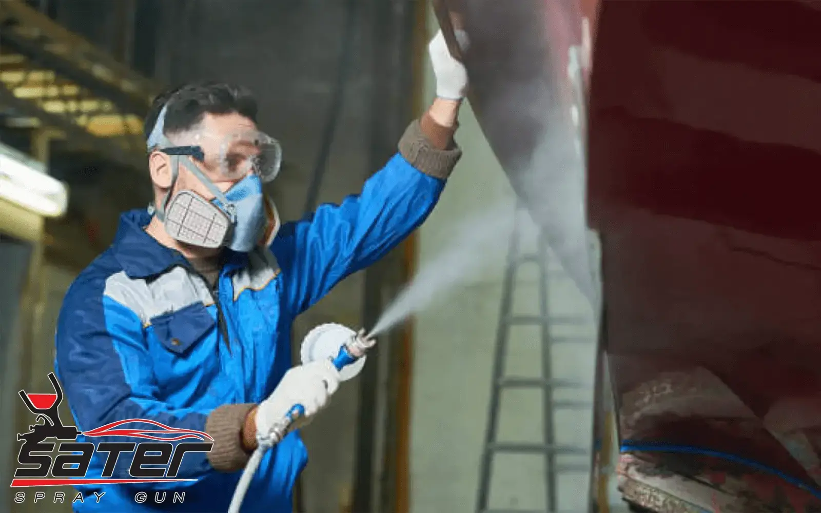 رنگپاشی-یکنواخت-ساتر